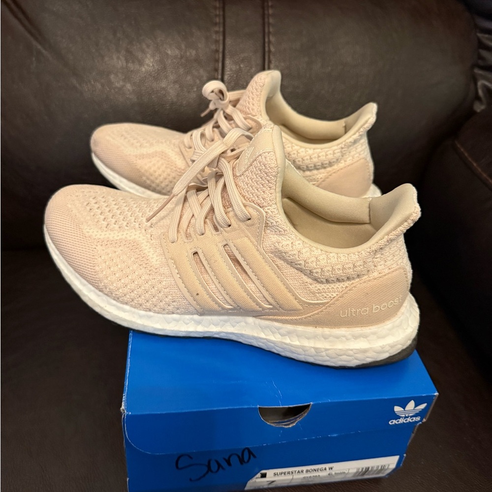 Adidas Women's Ultra Boost Sneakers - Light Pink